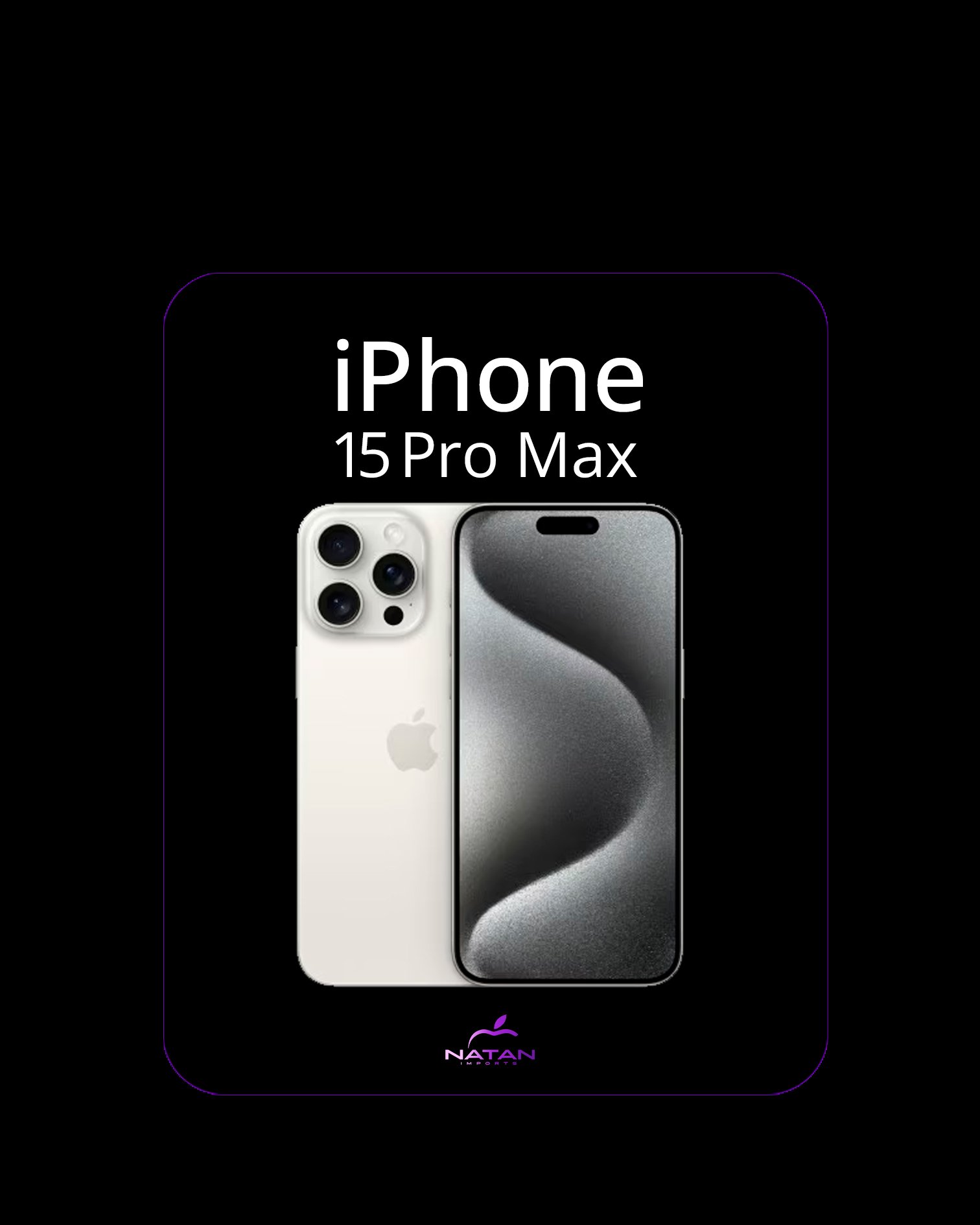 15 pro max branco