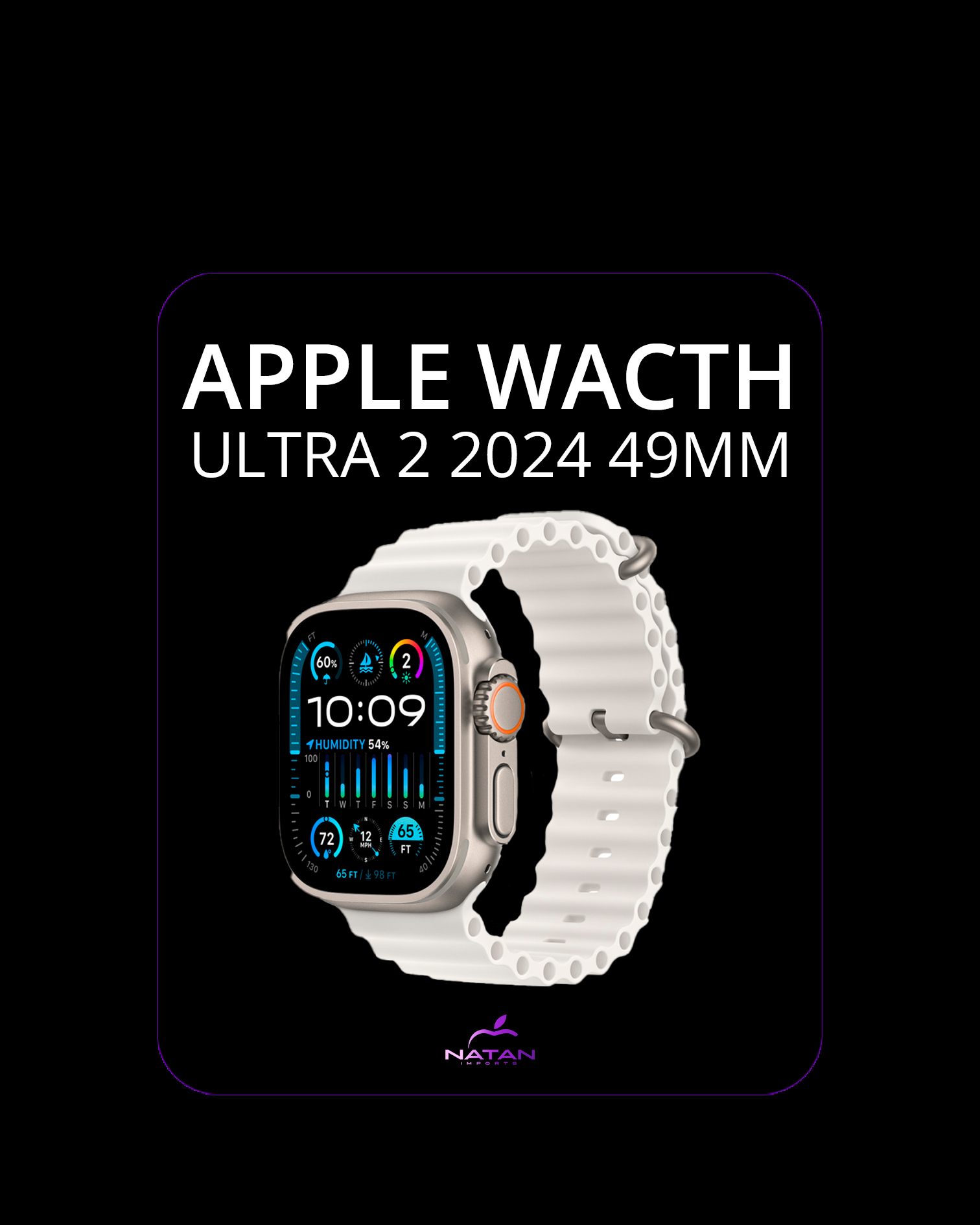 ULTRA 2 2024 49MM WHITE OCEAN